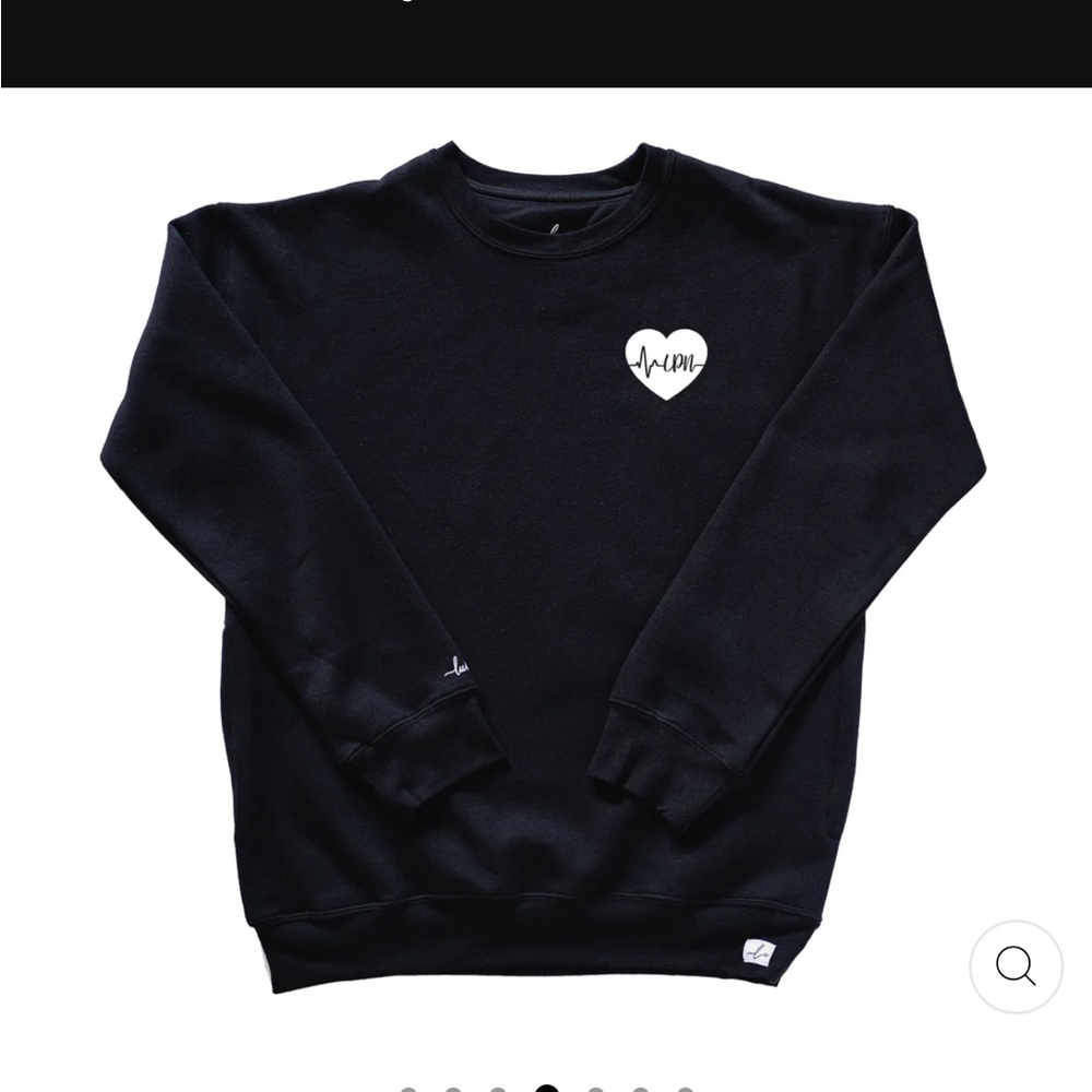 Size small lubdub apparel LPN crewneck